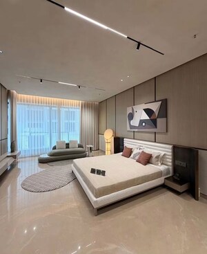 Bedroom in 3 BHK Apartment at Neelkanth Greens, Manpada – for Rent