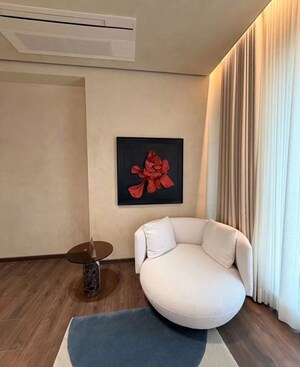 Bathroom in 3 BHK Apartment at Neelkanth Greens, Manpada – for Rent