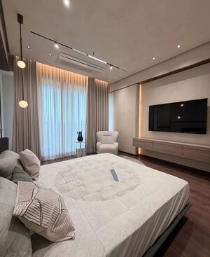 Bedroom in 3 BHK Apartment at Neelkanth Greens, Manpada – for Rent
