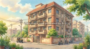  Apartment – Exterior View View at Bhestan - for Sale