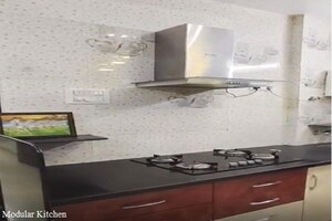 Kitchen in 2 BHK Apartment at SG Lanke Vishwajeet Residency, Kharadi – for Rent