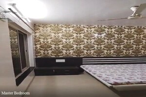 Master Bedroom in 2 BHK Apartment at SG Lanke Vishwajeet Residency, Kharadi – for Rent