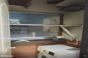 Balcony in 2 BHK Apartment at SG Lanke Vishwajeet Residency, Kharadi – for Rent