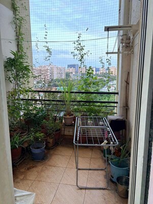 Balcony in 2 BHK Apartment at Prasun Loreto, Kharadi – for Rent