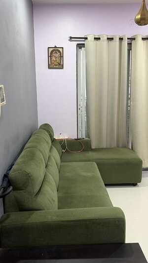 Living Room in 2 BHK Apartment at Prasun Loreto, Kharadi – for Rent