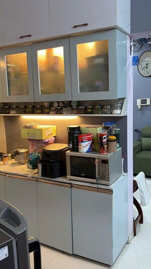 Kitchen in 2 BHK Apartment at Prasun Loreto, Kharadi – for Rent