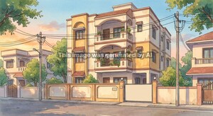  Apartment – Exterior View View at Kamla Nagar - for Sale
