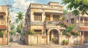  Independent House – Exterior View View at Jafferkhanpet - for Sale