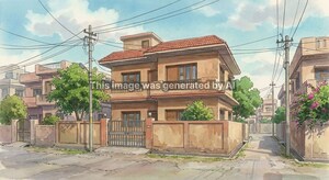  Independent House – Exterior View View at Gtb Colony - for Sale
