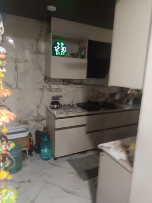 Kitchen in 3 BHK Apartment at Rohini Sector 13 – for Sale
