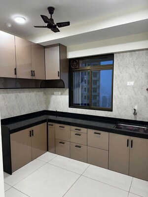 Kitchen in 2 BHK Apartment at Chandak 34 Park Estate, Goregaon West – for Rent
