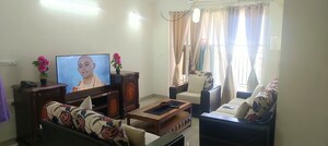 Living Room in 3 BHK Apartment at Prestige Garden Bay, Yelahanka – for Rent