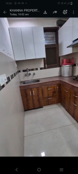 Kitchen in 2 BHK Builder Floor at Mahavir Enclave 1 – for Sale