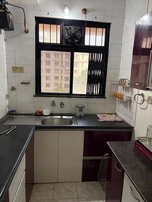 Kitchen in 1 BHK Apartment at Siddhi Highland Gardens, Dhokali – for Rent