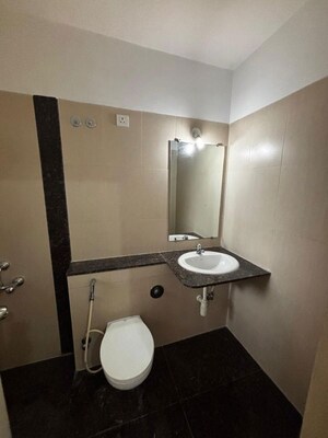 Bathroom in 2.5 BHK Apartment at Kalpataru Estate, Pimple Gurav – for Rent