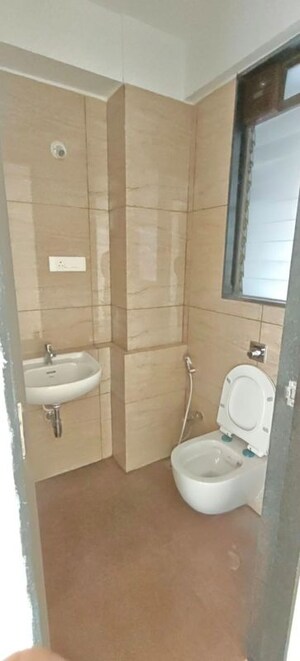 Bathroom in 1 BHK Apartment at Chandak 34 Park Estate, Goregaon West – for Rent