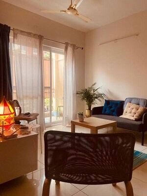 Bedroom in 1 BHK Apartment at Brigade Bricklane, Jakkuru – for Rent