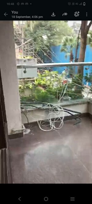 Balcony in 3 BHK Builder Floor at Greater Kailash – for Sale