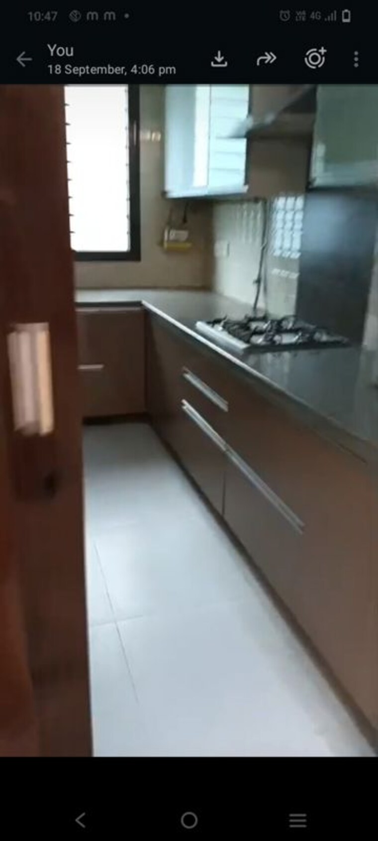 Kitchen, greater kailash 3 Bedroom 1800 Sq.Ft. Builder Floor In Greater Kailash Delhi 10694031