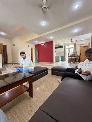 Bedroom in 3 BHK Apartment at Raheja Atlantis II, Sector 31 – for Rent