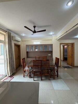 Living Room in 3 BHK Apartment at Raheja Atlantis II, Sector 31 – for Rent