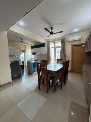 Living Room in 3 BHK Apartment at Raheja Atlantis II, Sector 31 – for Rent
