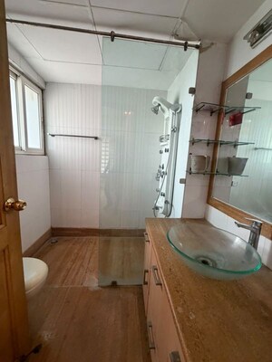 Bathroom in 3 BHK Apartment at Raheja Atlantis II, Sector 31 – for Rent