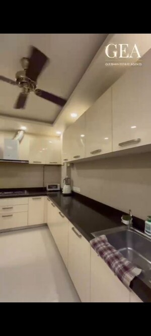 Kitchen in 3 BHK Builder Floor at Greater Kailash – for Rent