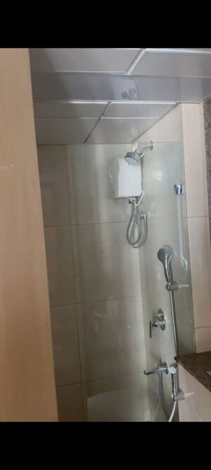 Bathroom in 3 BHK Apartment at LnT Veridian, Powai – for Rent