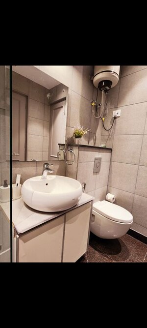 Bathroom in 3 BHK Builder Floor at Kailash Colony – for Sale