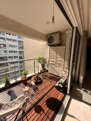 Gym in 4 BHK Apartment at Godrej Platinum Bangalore, Hebbal – for Rent