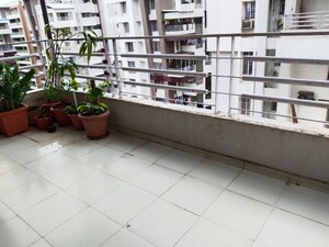 Balcony in 2 BHK Apartment at Greenland Residency, Hinjewadi – for Rent