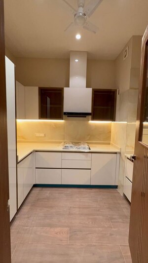 Kitchen in 3 BHK Builder Floor at Chittaranjan Park – for Sale