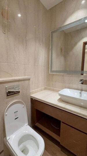 Bathroom in 3 BHK Builder Floor at Chittaranjan Park – for Sale