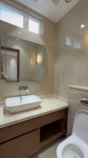 Bathroom in 3 BHK Builder Floor at Chittaranjan Park – for Sale