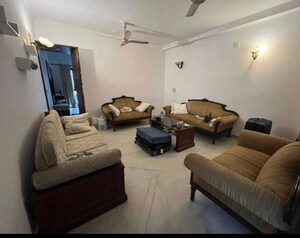 Living Room in 2 BHK Builder Floor at Greater Kailash I – for Rent