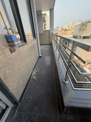 Balcony in 3 BHK Builder Floor at Sector 15 – for Rent