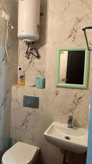 Bathroom in 3 BHK Apartment at Smiriti Apartment, Sector 56 – for Rent