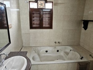 Bathroom in 4 BHK Independent House at Mahendru Enclave – for Rent