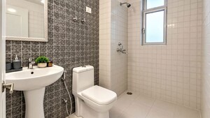 Bathroom in 3 BHK Apartment at Nirala Greenshire, Sector 2 Greater Noida – for Sale
