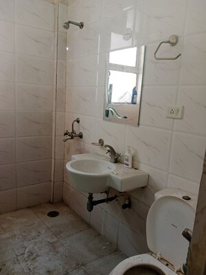 Bathroom in 3 BHK Independent House at Baberpur Mandi – for Rent