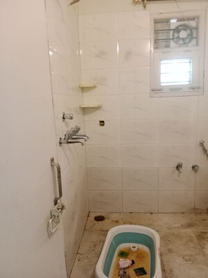 Bathroom in 3 BHK Independent House at Baberpur Mandi – for Rent