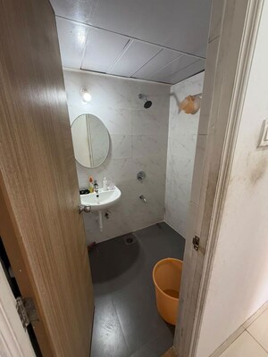 Bathroom in 2 BHK Apartment at Kumar Palaash A, Wadgaon Sheri – for Rent