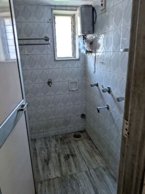 Bathroom in 1 BHK Apartment at Meghdoot CHS Borivali, Borivali West – for Rent