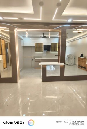 Kitchen in 3 BHK Apartment at Dwarka – for Rent
