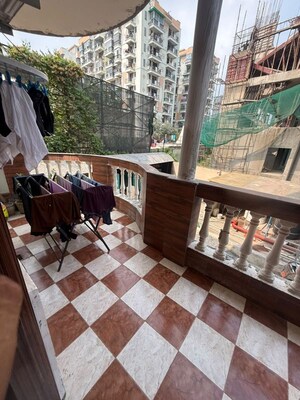 Balcony in 3 BHK Apartment at Ahinsa Khand 2 – for Rent