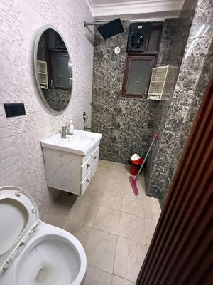 Bathroom in 3 BHK Apartment at Ahinsa Khand 2 – for Rent