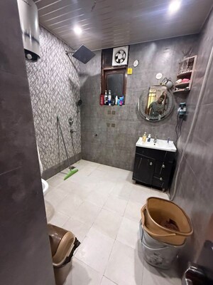 Bathroom in 3 BHK Apartment at Ahinsa Khand 2 – for Rent