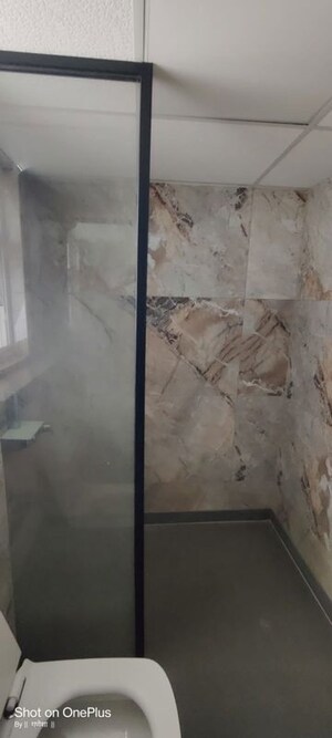 Bathroom in 2 BHK Apartment at Kamalraj Datta Vihar, Moshi – for Rent