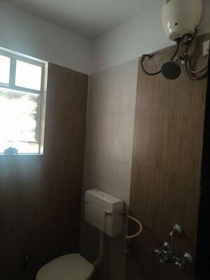 Bathroom in 3 BHK Apartment at Essen Shonest Towers, Wakad – for Rent
